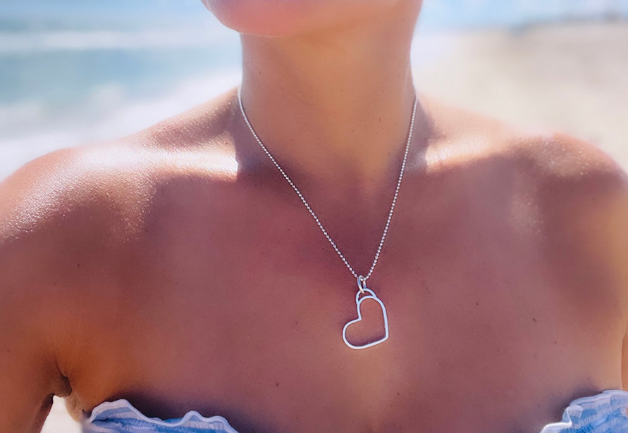 Big Whole Heart 950 Silver