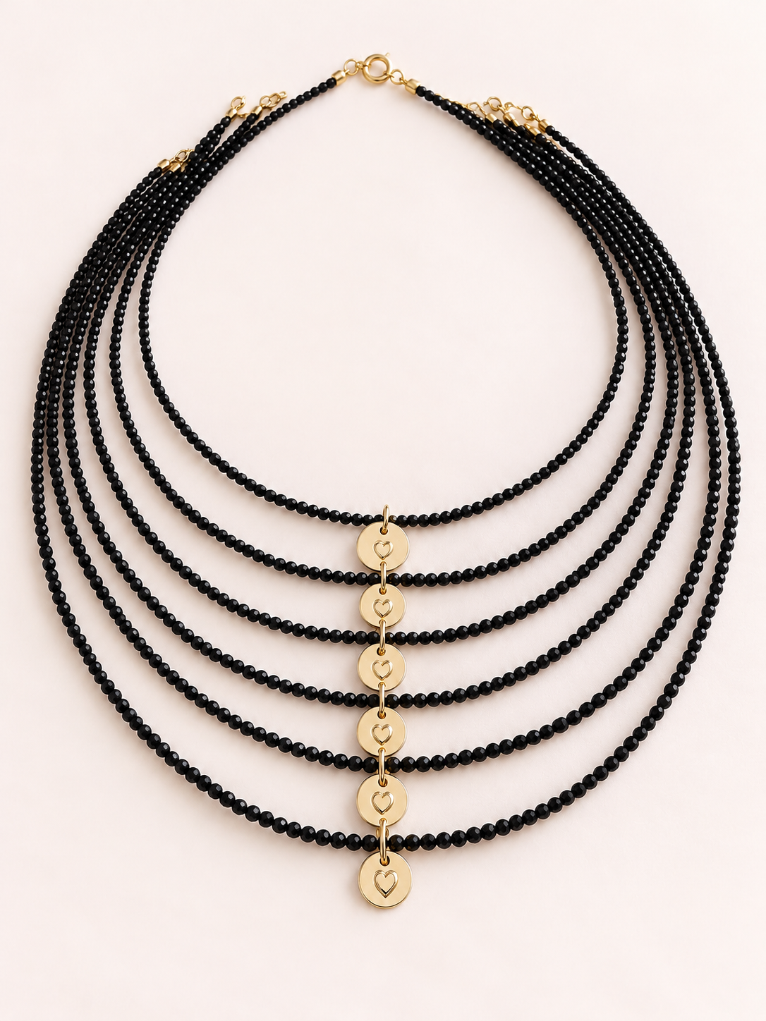 Black Ónix Choker Necklace