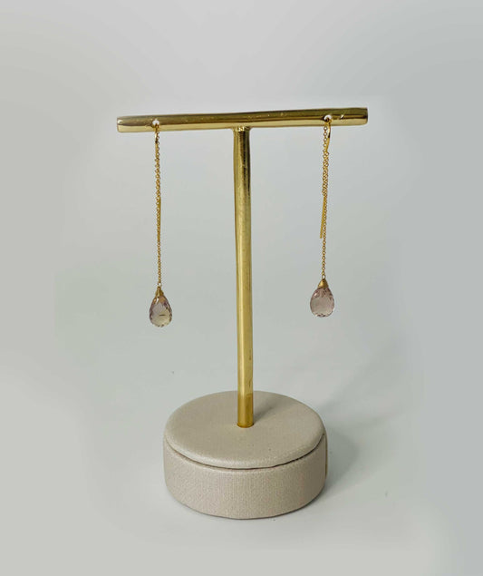 Small Teardrop Of Joy Ametrine Earrings