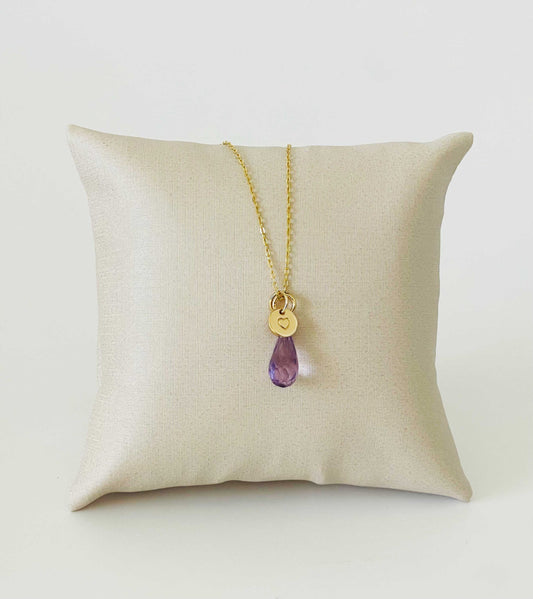 Small Teardrop Of Joy Amethyst