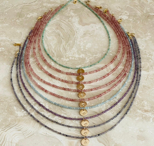 Crystal Choker Necklaces